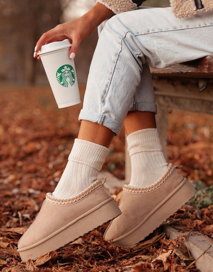 Naiste sokid "Mirabel Merino Wool" Cream