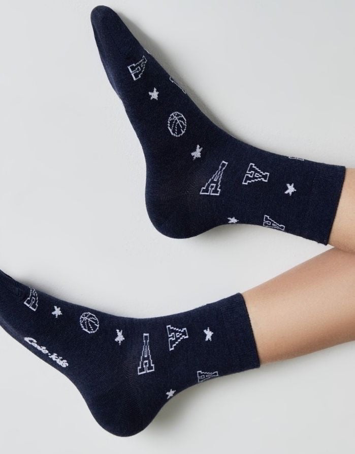 Vaikiškos Kojinės "Niko Dark Blue"