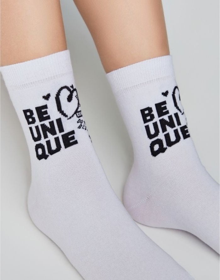 Vaikiškos Kojinės "Beunique White"