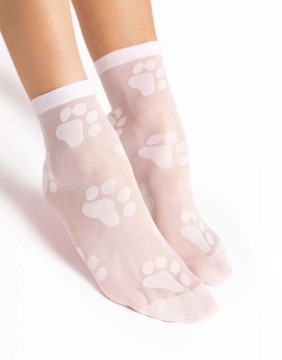 Moteriškos Kojinaitės "Pawpaw White" 20 Den