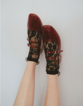 Moteriškos Kojinaitės "Ismena Black"