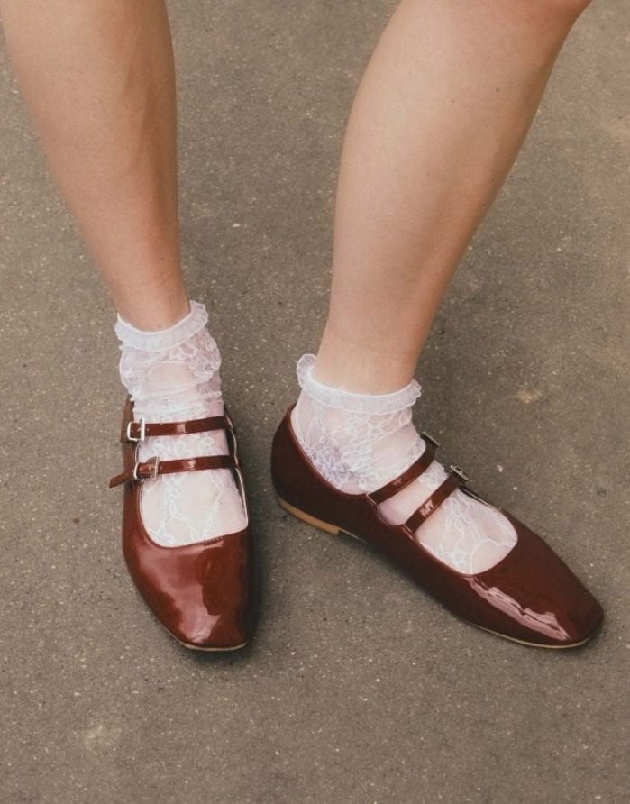 Moteriškos Kojinaitės "Ismena White"