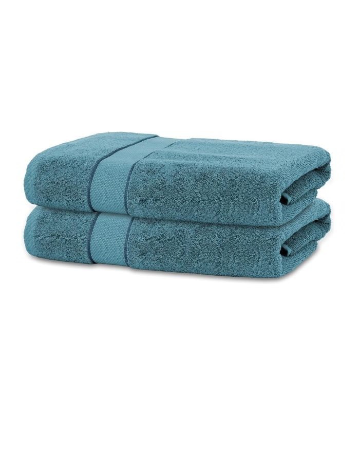 Полотенце из хлопка "Saxony Blue"