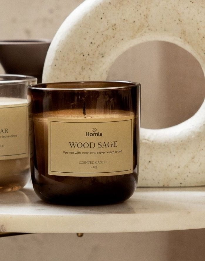 Scented candle "Wood Sage" 240 g
