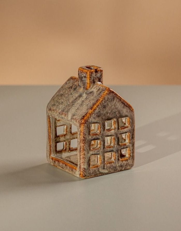 Küünlajalg "Ceramic Mini House"