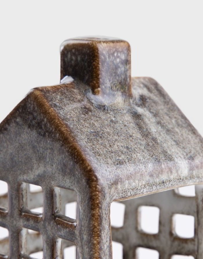 Candlestick Holder "Ceramic Mini House"