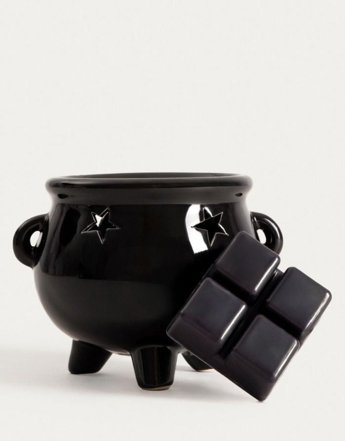 Candlestick with wax "Ghost Town"