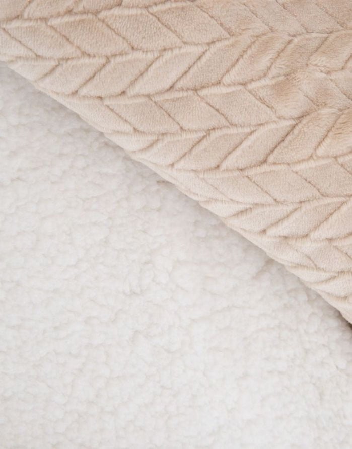 Pleed "Laren Beige" 150x200 cm