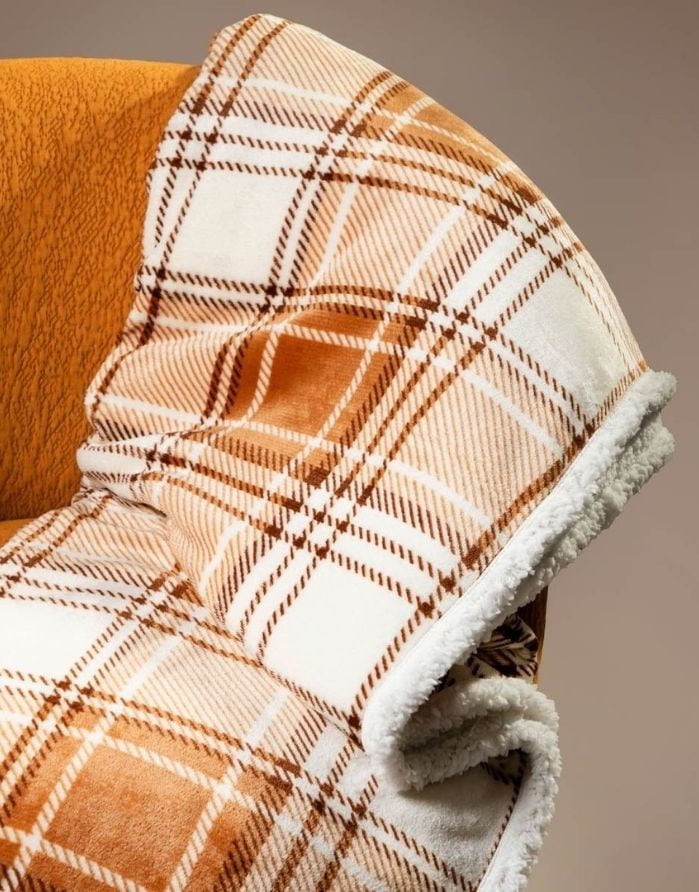 Plaid "Cortel Beige" 150x200 cm