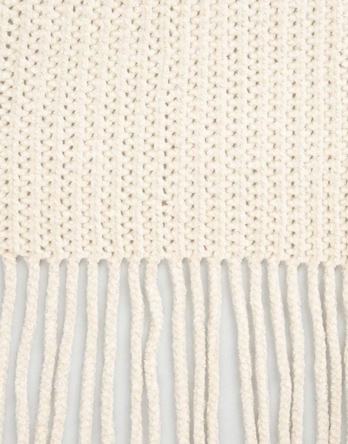 Pleed "Chenille Ecru" 130x170 cm