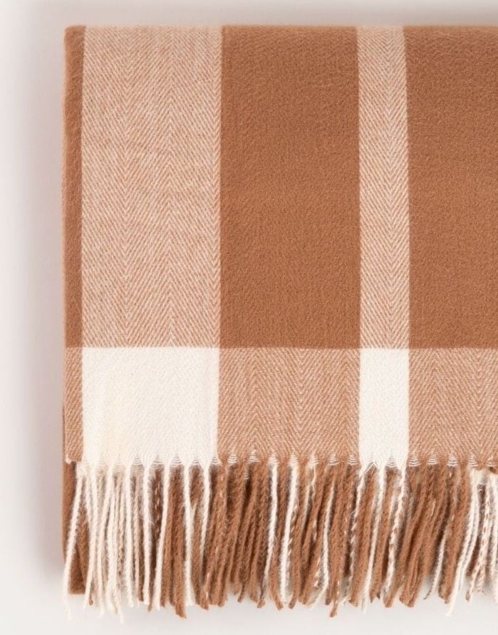 Plaid "Melrose Brown" 150x200 cm