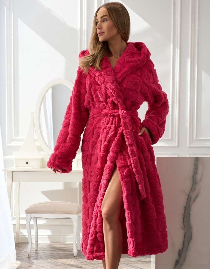 Hommikumantel "Valenti Long Malina"