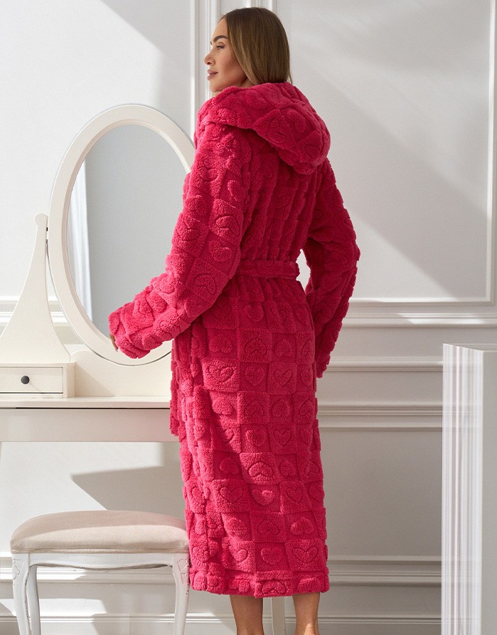 Hommikumantel "Valenti Long Malina"