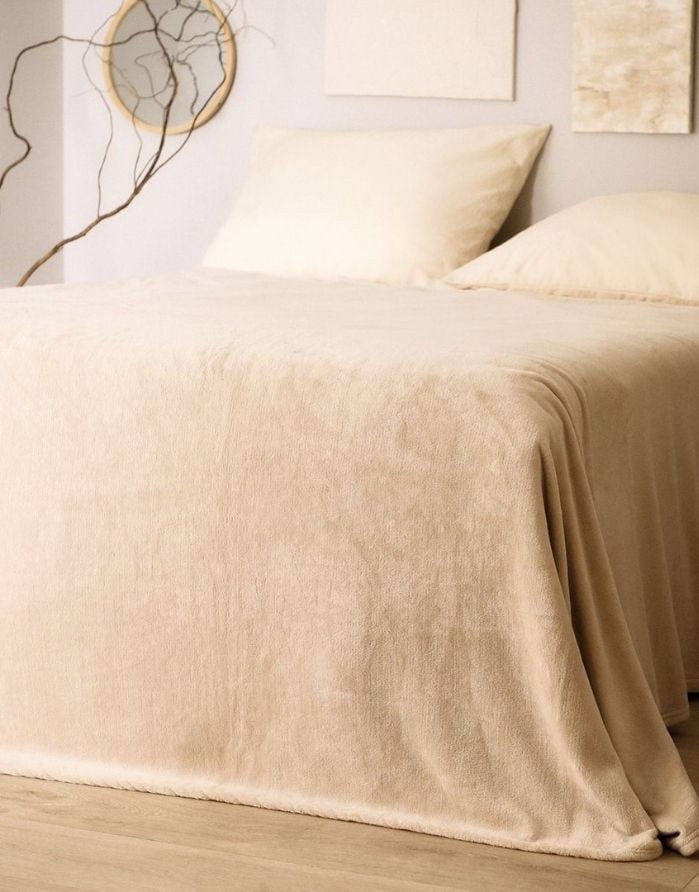 Pleed "Rote Dark Beige" 150x200 cm