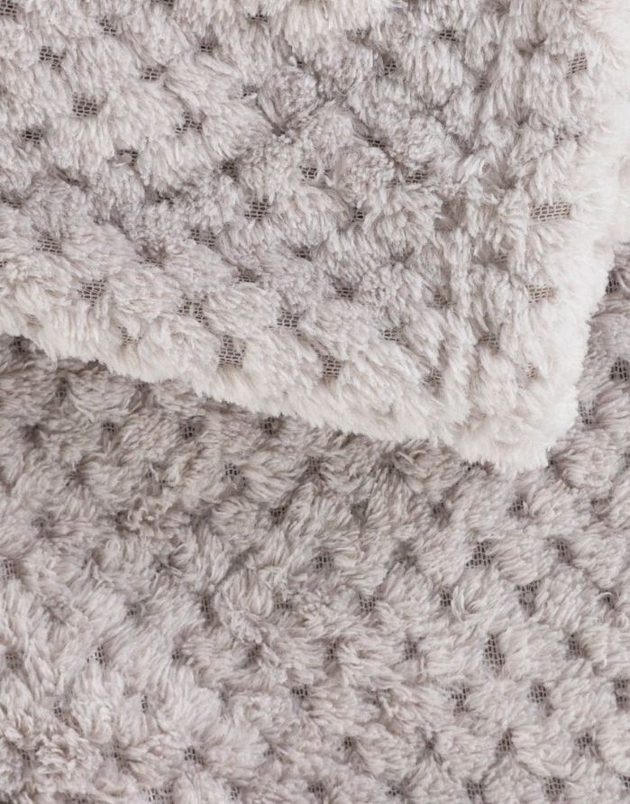 Plaid "Noah Light Grey" 220x240 cm