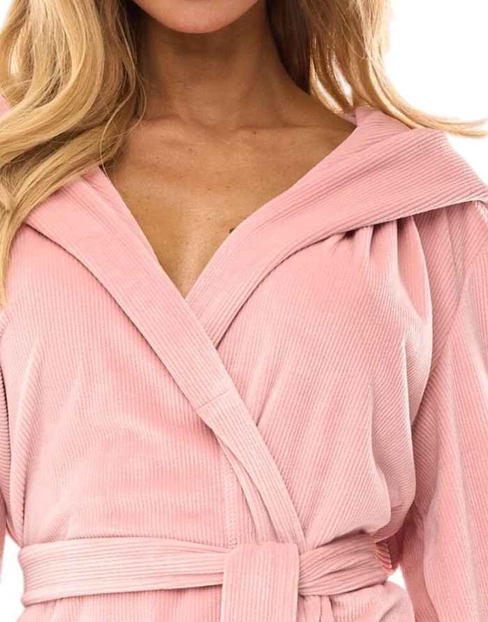 Bathrobe "Luna Light Pink"