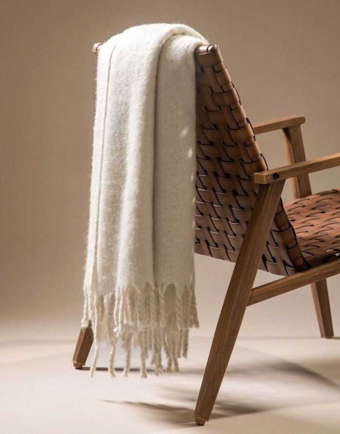 Pleed "Tain Ecru" 150x200 cm