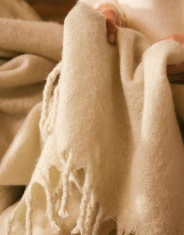 Pleed "Tain Ecru" 150x200 cm