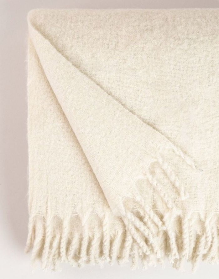 Plaid "Tain Ecru" 150x200 cm