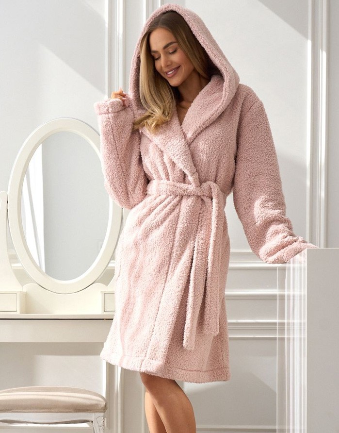 Bathrobe "Heaven Light Pink"