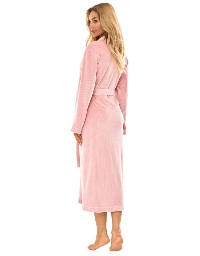 Bathrobe "Luna Long Pink"