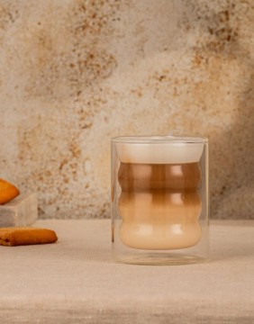 Topeltklaasist tassid "CEMBRA BUBBLY", 2 tk