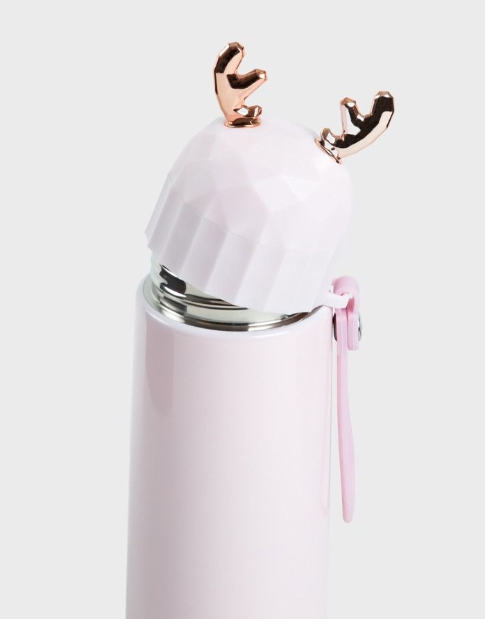 Термос "GATTO Deer Pink", 380 ml