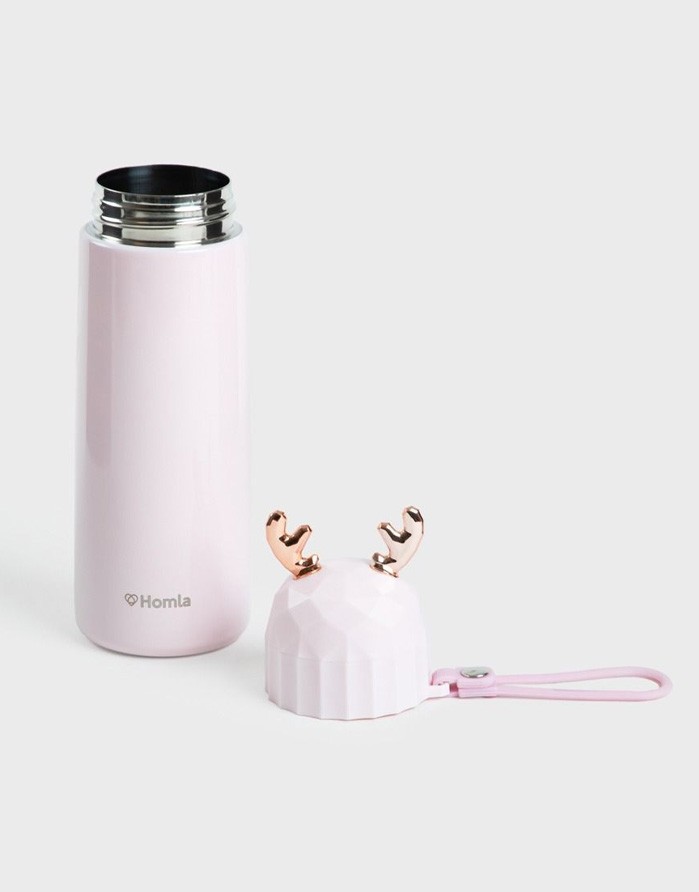 Термос "GATTO Deer Pink", 380 ml