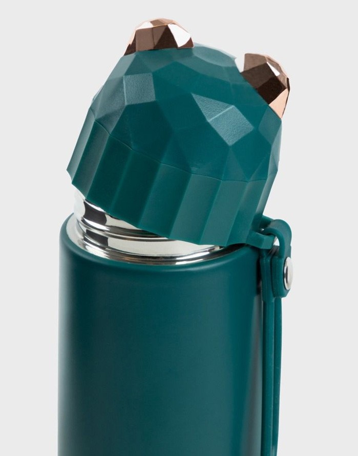 Thermos "GATTO Beer Green", 380 ml