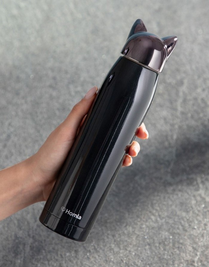 Thermos "FOXY Black", 320 ml