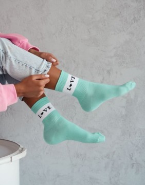 Naiste sokid "Mint Love"