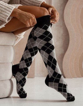 Женские носки "Diamond Vintage" Black/Grey