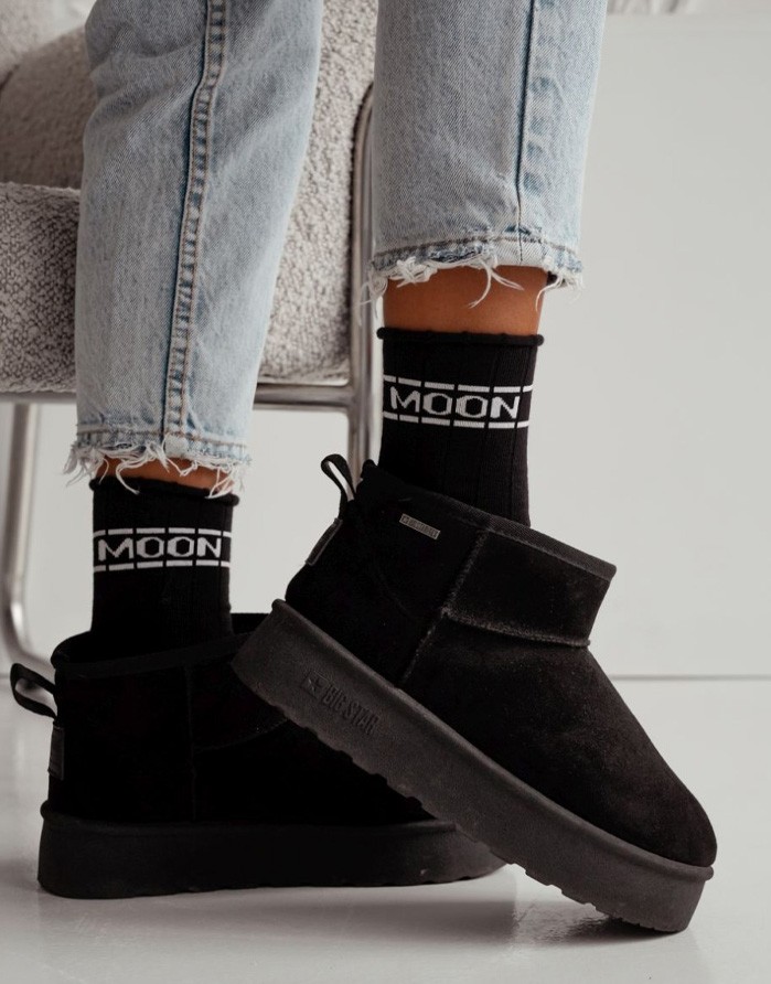 Женские носки "Moon" Black