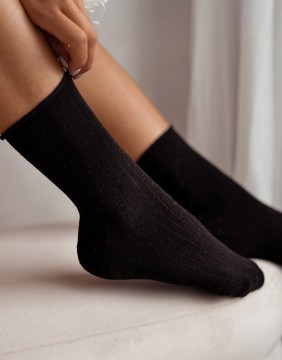 Naiste sokid "Half-Terry Unique" Black