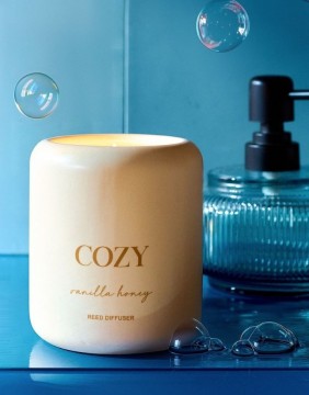 Lõhnav küünal "COZY Vanilla Honey" 260 g