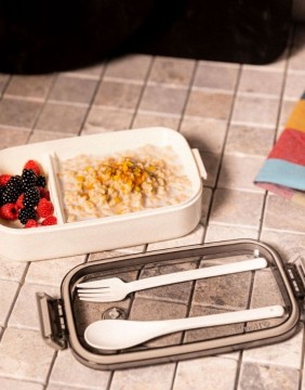 Lunch Box "Loene White"