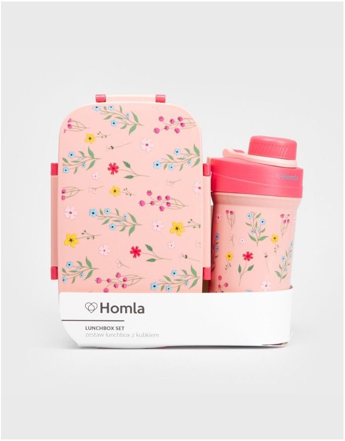 Lõunasöögikarp pudelitega "Lusy, Rose"