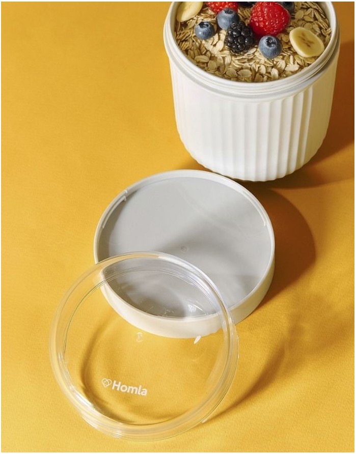 Ланч-бокс "NOVARA Big Grey"