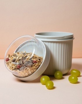 Lõunasöögikarp "NOVARA Big Grey"