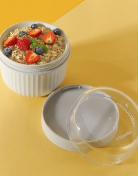 Lõunasöögikarp "NOVARA Small Grey"