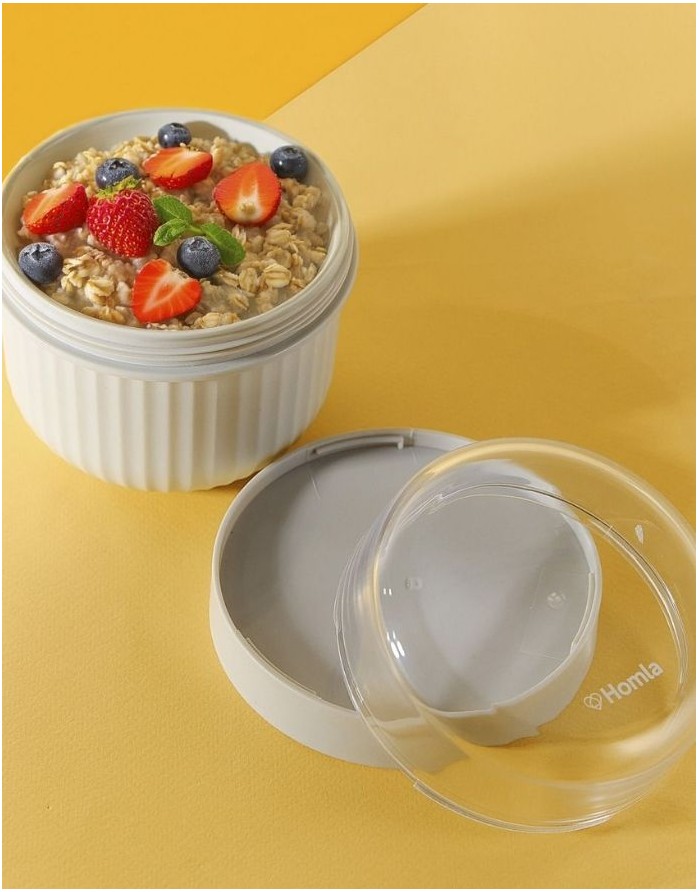 Lõunasöögikarp "NOVARA Small Grey"