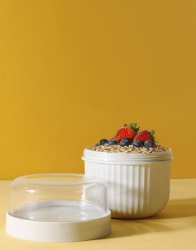 Lunch Box "NOVARA Small Grey"