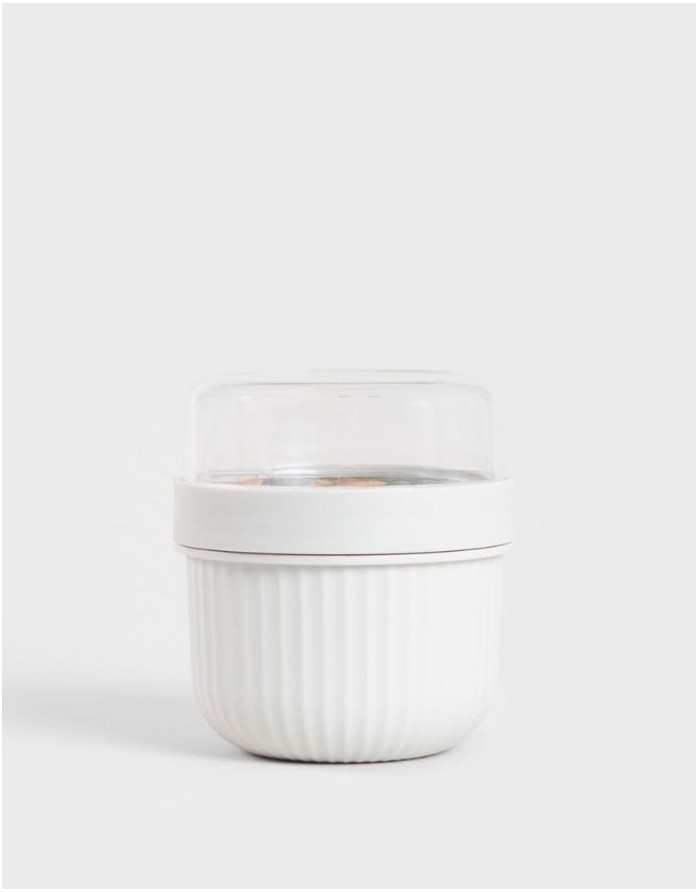 Lõunasöögikarp "NOVARA Small Grey"