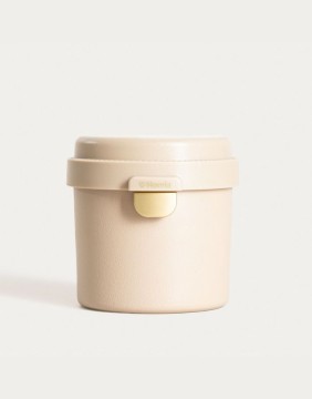 Lunch Box "TORRONE Round Beige"