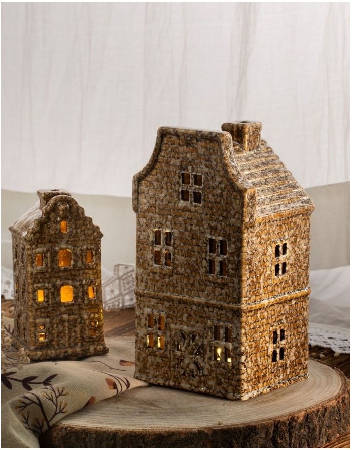 Led Candlestick "Led House"