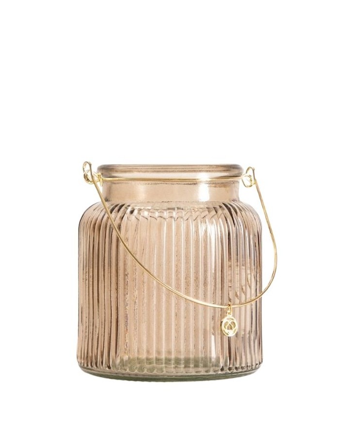 Candlestick "Beige Line"