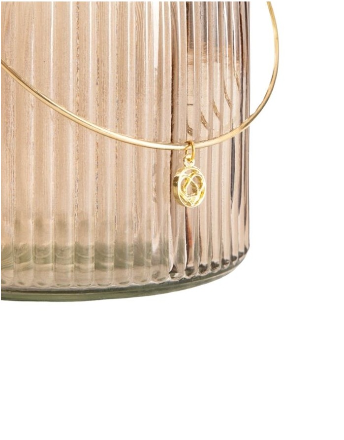 Candlestick "Beige Line"