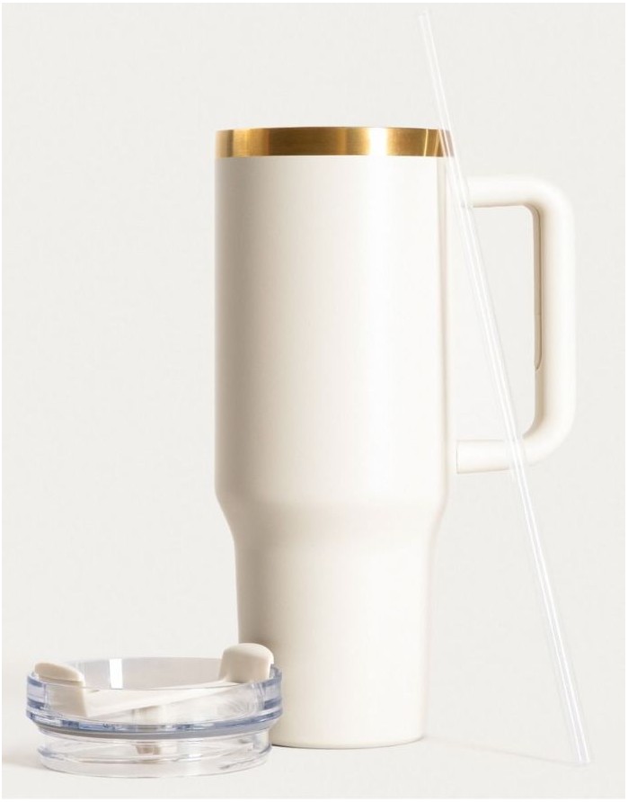 Thermo mug "Estrela Beige" 1180 ml