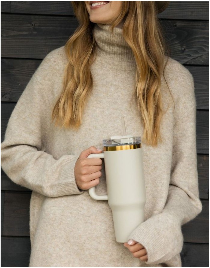 Termokruus "Estrela Beige" 1180 ml