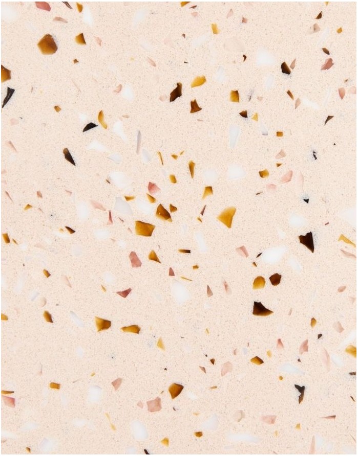 Serving board with knife "TERAZZO Square"